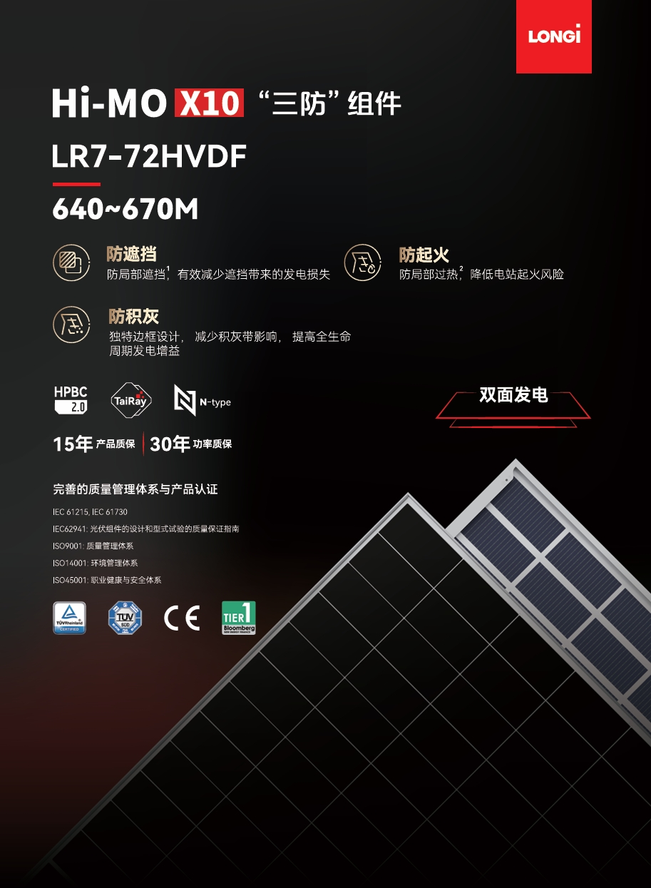 光伏组件产品展示